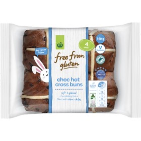 Woolworths+Free+From+Gluten+Hot+Cross+Bun+Varieties+Pk+4