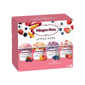 Haagen+Dazs+Little+Cups+380ml+Pk+4