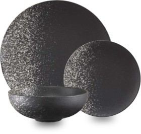 Maxwell-Williams-12pc-Caviar-Galaxy-Coupe-Dinner-Set on sale