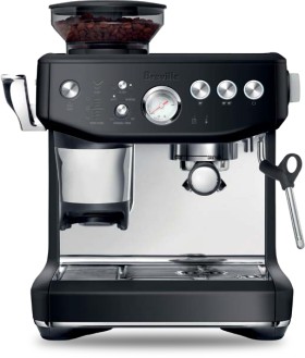 Breville+Barista+Express+Impress+Coffee+Machine+in+Black+Truffle