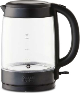 Russell+Hobbs+Brooklyn+Glass+Kettle+in+Black