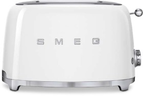 Smeg+50%26rsquo%3Bs+Style+2+Slice+Toaster+in+White