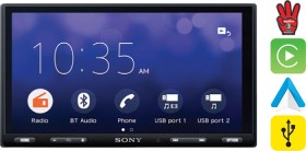 Sony+6.95%26rdquo%3B+Apple+CarPlay+%26amp%3B+Android%26trade%3B+Auto+Media+Player%5E