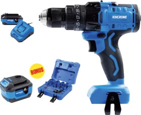 Kincrome+18V+Hammer+Drill+Kit