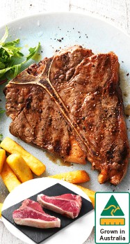 Australian-Beef-TBone-Steak on sale