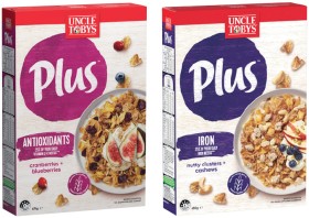 Uncle-Tobys-Plus-Cereal-620-705g-Selected-Varieties on sale