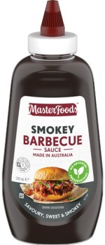 MasterFoods+Tomato+or+Barbecue+Squeezy+Sauce+500mL+or+No+Rules+Sauce+250mL+Selected+Varieties