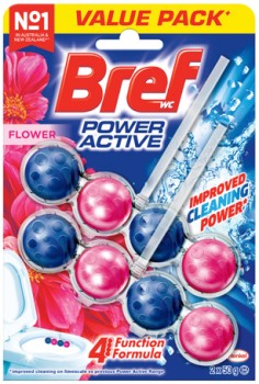 Bref+Rim+Block+Toilet+Cleaner+2+Pack+Selected+Varieties