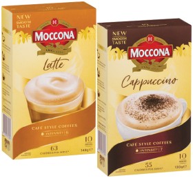 Moccona+Coffee+Sachets+8%E2%80%9110+Pack+Selected+Varieties