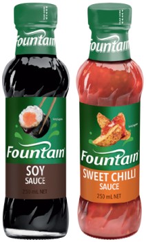 Fountain+Sauce+250mL+Selected+Varieties