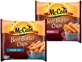 McCain+Beer+Batter+Chips+or+Wedges+750g+Selected+Varieties