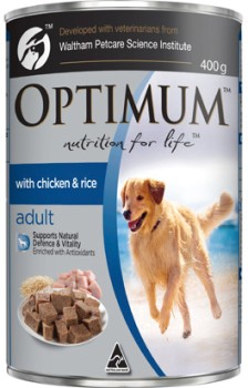 Optimum+Wet+Dog+Food+400g+Selected+Varieties