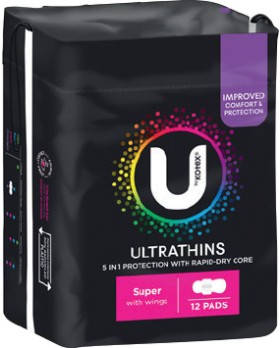 U+By+Kotex+Ultrathin+Pads+12%E2%80%9114+Pack+Selected+Varieties