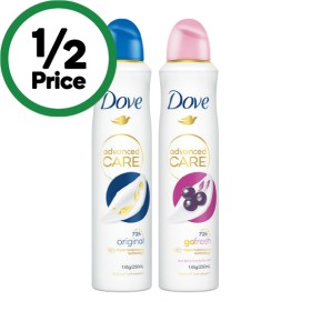 Dove+Advanced+Care+Antiperspirant+Deodorant+72h+250ml