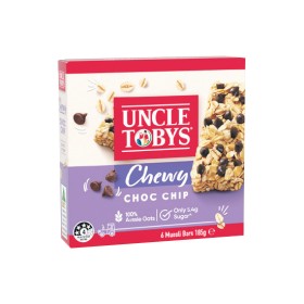 Uncle+Tobys+Muesli+Bars+145-185g+Pk+5-6