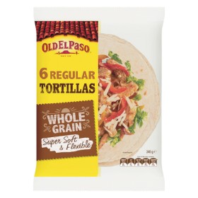 Old+El+Paso+Wholegrain+Tortillas+240g+Pk+6