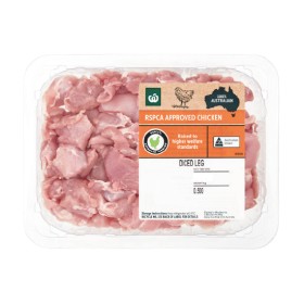 Woolworths+Australian+Fresh+RSPCA+Approved+Diced+Chicken+Leg+Fillet+500g+%26ndash%3B+From+the+Meat+Dept