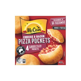 McCain+Pizza+Pockets+400g+Pk+4