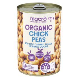 Macro+Organic+Chick+Peas+425g