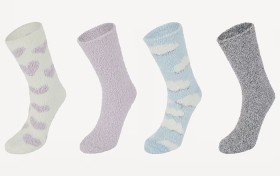 2-Pack-Plush-Home-Socks on sale