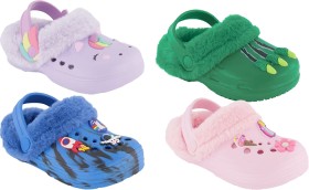 Junior-Faux-Fur-Lined-Clogs on sale