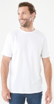 Plain-Crew-Neck-T-Shirt on sale