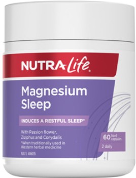 Nutra-Life+Magnesium+Sleep+60+Capsules