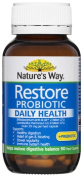 Nature%26rsquo%3Bs+Way+Restore+Probiotic+Daily+Health+90+Capsules