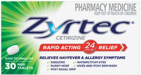 Zyrtec+Hayfever+%26amp%3B+Allergy+Relief+30+Mini+Tablets