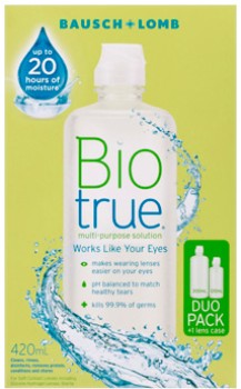 Bio+True+Multi-Purpose+Solution+Duo+Pack+420mL