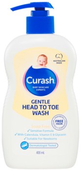 Curash+Gentle+Head+to+Toe+Wash+400mL