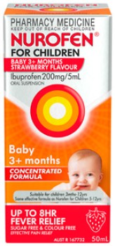 Nurofen+for+Children+Baby+3%2B+Months+Concentrated+Strawberry+Flavour+50mL