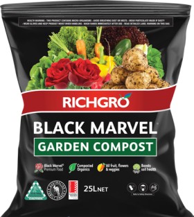 Richgro+25L+%26lsquo%3BBlack+Marvel%26rsquo%3B+Garden+Compost