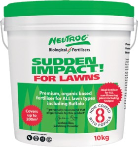 Neutrog+10kg+%26lsquo%3BSudden+Impact%26rsquo%3B+Lawn+Fertiliser