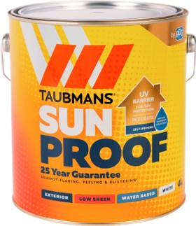 Taubmans+4L+%26lsquo%3BSunproof%26rsquo%3B+Exterior+Paint