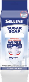 Selleys+Sugar+Soap+Cleaning+Wipes+Pack+of+25