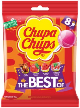 Chupa+Chups+The+Best+Of+Lollipops+Share+Bag+8+Pack