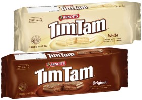 Arnott%26%23039%3Bs+Chocolate+Tim+Tam+Biscuits+165%E2%80%91200g+Selected+Varieties