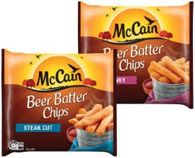 McCain+Beer+Batter+Chips+or+Wedges+750g+Selected+Varieties