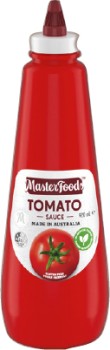 MasterFoods+Tomato+or+Barbecue+Squeezy+Sauce+920mL