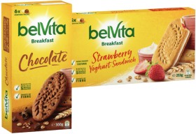 BelVita+Breakfast+Biscuits+253%E2%80%91300g+or+Cadbury+Breakaway+Milk+Chocolate+Biscuits+180g+Selected+Varieties