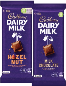 Cadbury+Chocolate+Block+150%E2%80%91190g+Selected+Varieties