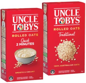 Uncle+Tobys+Traditional+or+Quick+Rolled+Oats+1kg