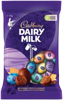 Cadbury+Easter+Chocolate+Egg+Bag+110%E2%80%91125g+or+Hollow+Egg+100%E2%80%91110g+Selected+Varieties%2A