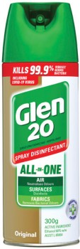 Glen+20+Spray+Disinfectant+300g+Selected+Varieties%2A