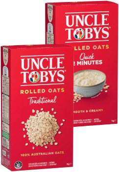 Uncle+Tobys+Traditional+or+Quick+Rolled+Oats+1kg