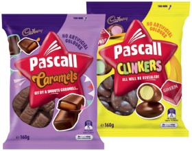 Pascall+Chocolate+Share+Bag+120%E2%80%91185g+or+Cadbury+Bitesize+120%E2%80%91150g+Selected+Varieties