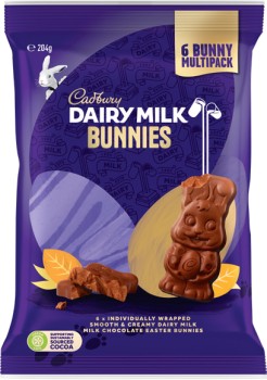 Cadbury+Chocolate+Bunnies+Multipack+180%E2%80%91204g+Selected+Varieties%2A