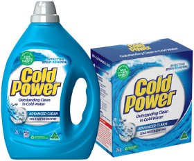 Cold+Power+Laundry+Liquid+2+Litre%2C+Powder+2kg+or+Capsules+26+Pack+Selected+Varieties