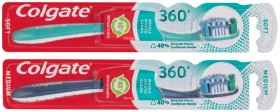 Colgate+360%26deg%3B+Toothbrush+or+SlimSoft+Advanced+Charcoal+Bristles+Toothbrush+1+Pack+Selected+Varieties